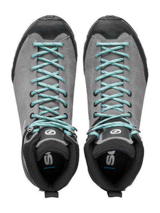 Scarpa Mojito Hike GTX Γυναικεία Ορειβατικά Μποτάκια Αδιάβροχα με Μεμβράνη Gore-Tex Γκρι