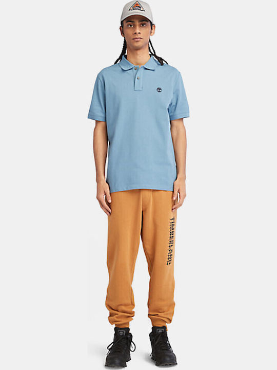 Polo Short Sleeve Blue T-shirt