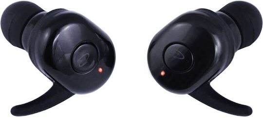 Esperanza EH225K In-ear Bluetooth Handsfree Ακουστικά με Θήκη Φόρτισης Μαύρα
