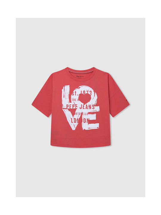 Pepe Jeans Kids T-shirt Red