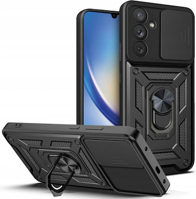Tech-Protect CamShield Pro Plastic Back Cover Durable Black (Galaxy A34)
