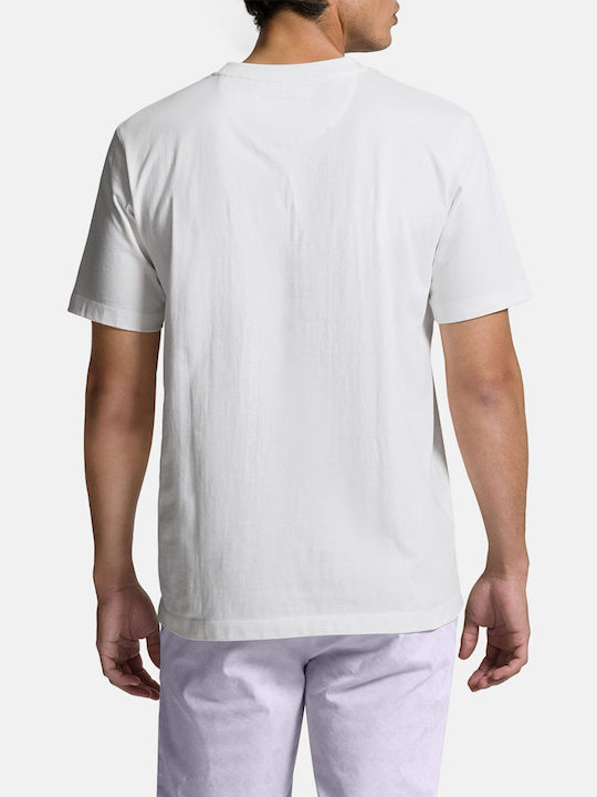 Baldessarini Men's Short Sleeve T-shirt White