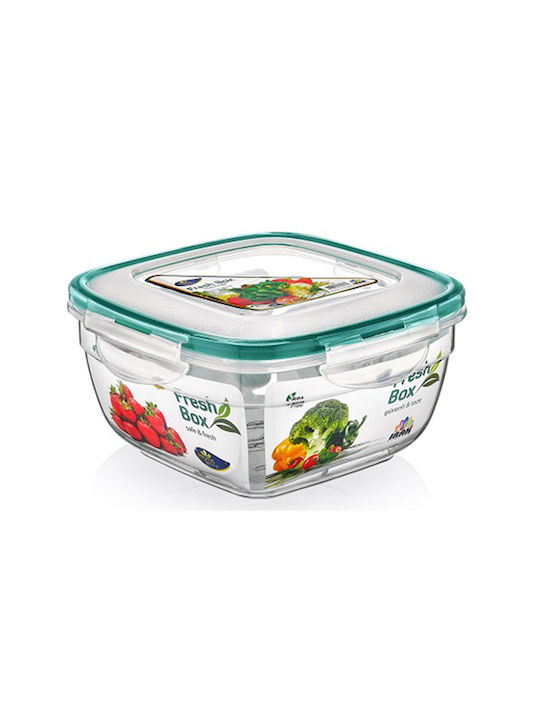 Chios Hellas Microwave Plastic Lunch Box Transparent 1000ml