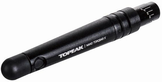 Topeak Nano TorqBar X Cheie Pentru Bicicletă Wrench 2-6Nm Cu 5 Piese De Unealtă