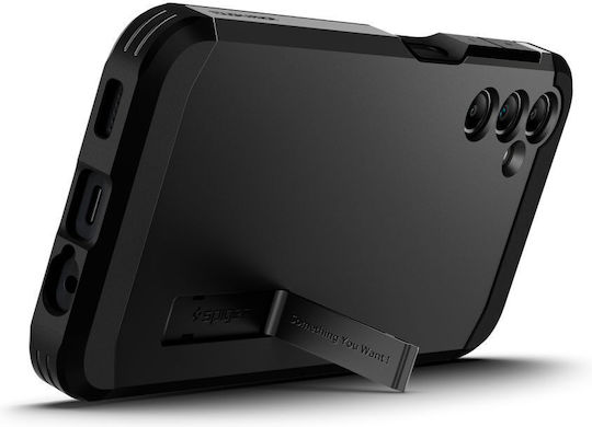 Spigen Tough Armor Umschlag Rückseite Kunststoff 2mm Schwarz (Galaxy A14)