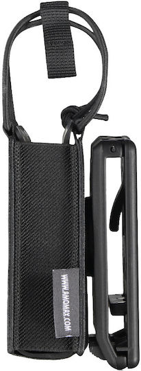 Amomax Universal Fabric Cazul de centură Încărcător Negru
