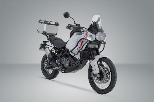 SW-Motech Μπαγκαζιέρα Μοτοσυκλέτας Αλουμινίου 38lt Ασημί