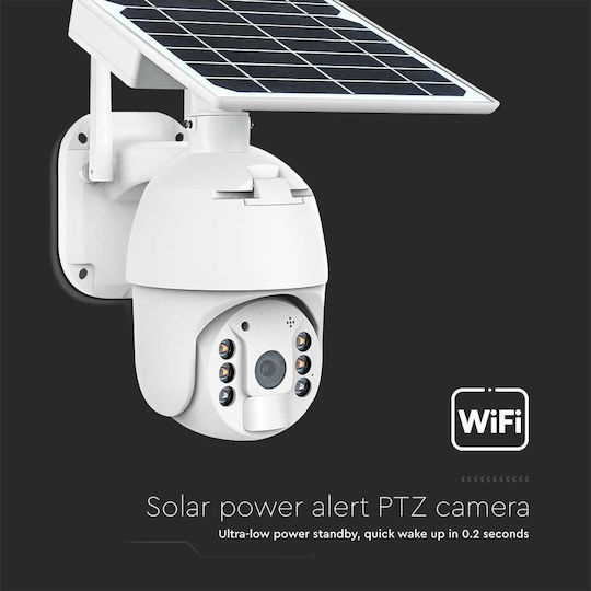 V-TAC 11618 IP Камера за наблюдение Wi-Fi Full HD 1080p Водоустойчива с Двупосочна Комуникация и Обектив 3.6мм