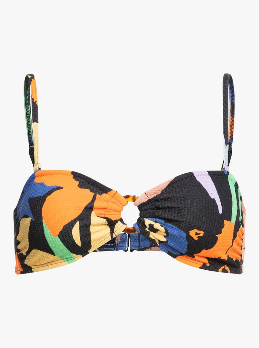 Roxy Color Jam Fără bretele Top bikini Floral ERJX304939-KVJ6