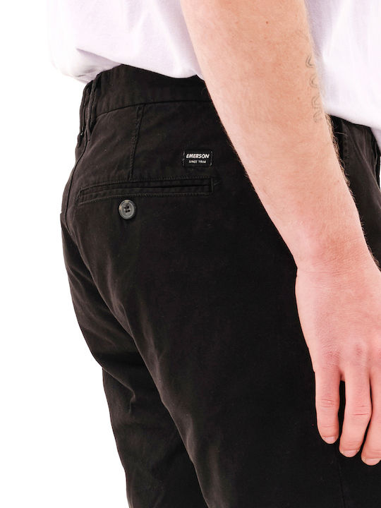 231.EM46.91 Men's Shorts Chino Black