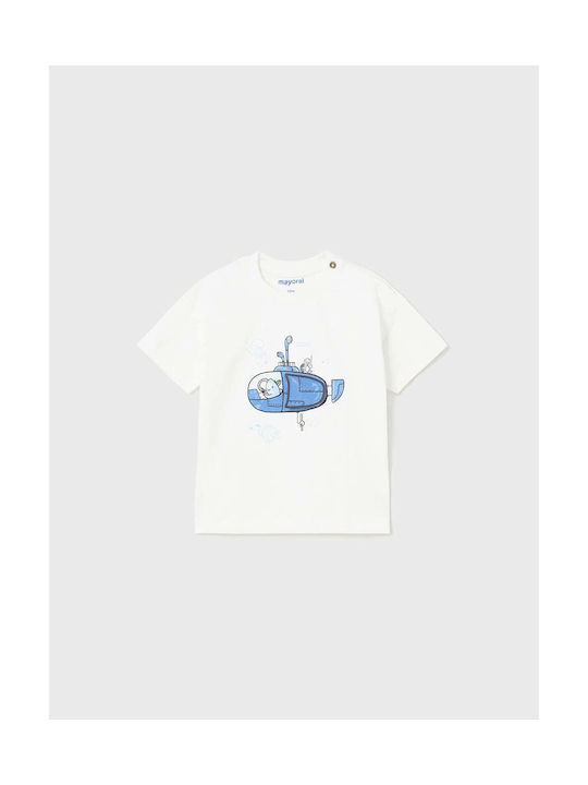 Mayoral Kids T-shirt White