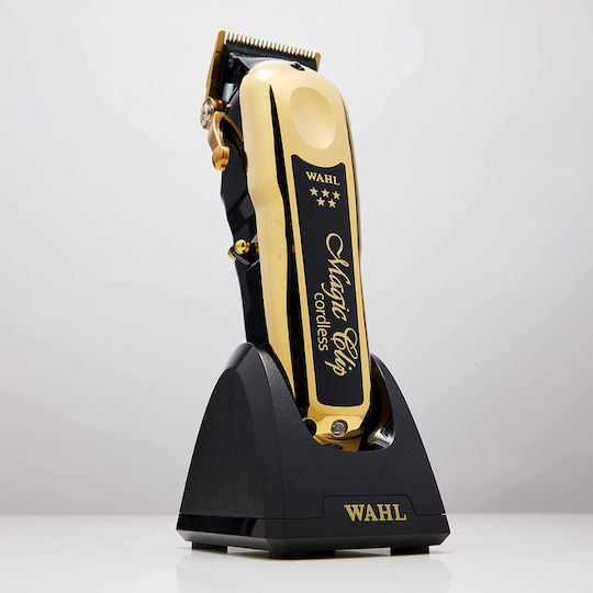 Wahl Professional Magic Clip Cordless 5 Star Επαγγελματική Επαναφορτιζόμενη Κουρευτική Μηχανή Χρυσή 08148-716