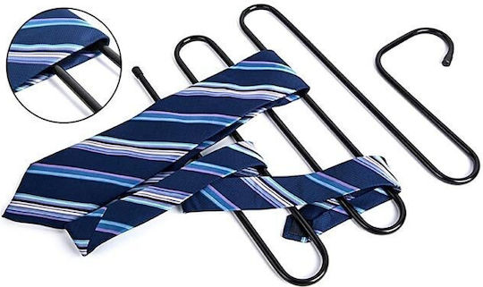 Wardrobe Hanger for Pants Metallic Black AT00011924 1pcs
