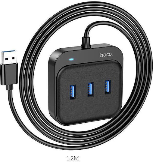 Hoco HB31 USB 3.0 Hub 4 Porturi cu conexiune USB-A