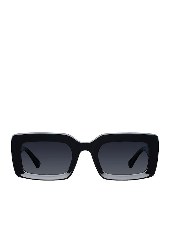 Meller Nala Unisex Sunglasses with Plastic Frame All Black NL-TUTCAR