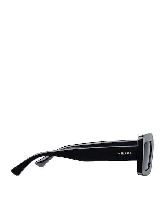 Meller Nala Unisex Sunglasses with Plastic Frame All Black NL-TUTCAR