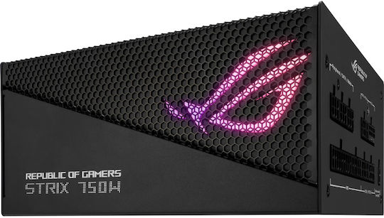 Asus ROG Strix Aura Edition 750W Μαύρο Τροφοδοτικό Υπολογιστή Full Modular 80 Plus Gold