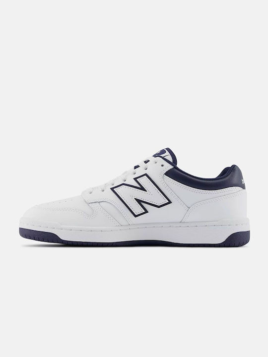 New Balance 480 Ανδρικά Sneakers Λευκά