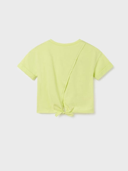 Mayoral Kids Blouse Short Sleeve Yellow