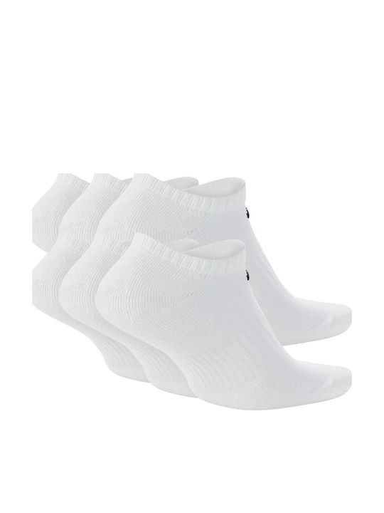 Nike Everyday Cushioned Training Αθλητικές Κάλτσες Λευκές 6 Ζεύγη