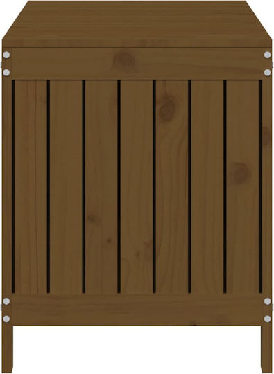 vidaXL Dekorative Truhe Hölzernes Honey Brown 115x49x60cm