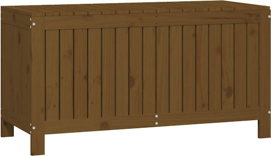 vidaXL Dekorative Truhe Hölzernes Honey Brown 115x49x60cm