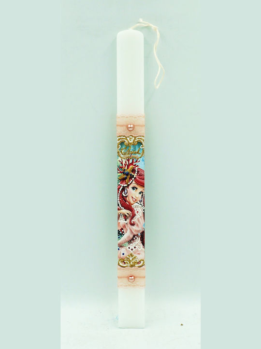 Ariel Princess Easter Candle Disney Princess Flat (Miscellaneous Designs)