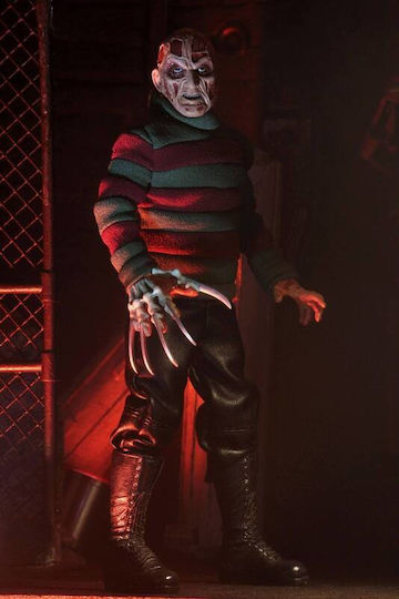 Neca New Nightmare: Freddy Krueger Retro Φιγούρα Δράσης 20εκ.