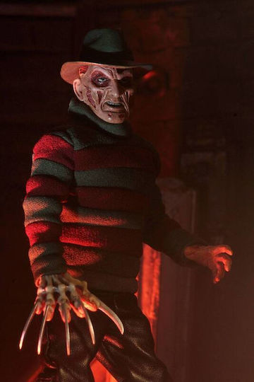 Neca New Nightmare: Freddy Krueger Retro Φιγούρα Δράσης 20εκ.