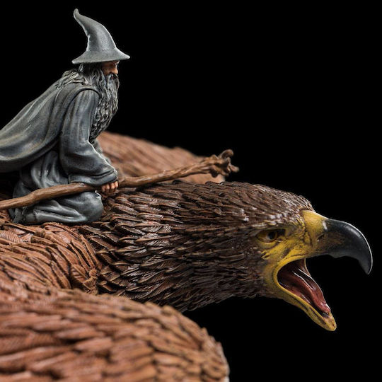 Weta Workshop Der Herr der Ringe Gandalf auf Gwaihir Statue 15cm