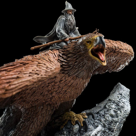 Weta Workshop Der Herr der Ringe Gandalf auf Gwaihir Statue 15cm