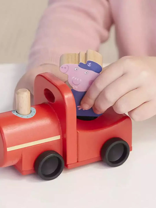 Lumânare De Paște Cu Jucărie Peppa Pig Trenul Din Lemn Al Bunicului Purceluș Pentru Vârsta 2+ Ani Giochi Preziosi