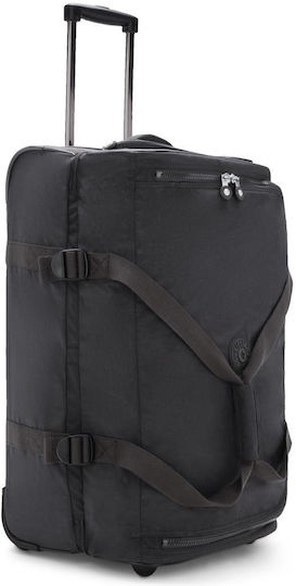 Kipling Teagan Σακ Βουαγιάζ 74lt Μαύρο με Ρόδες Υφασμάτινο Μ66xΠ35xΥ38εκ.