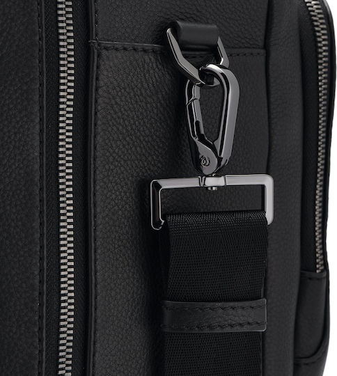 Porsche Design Roadster Σακ Βουαγιάζ Μαύρο από Δέρμα Μ51xΠ24xΥ35εκ.