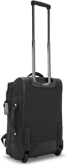Kipling Teagan Säck Reise 39lt Schwarz mit Rädern Stoff M54xB27.5xH35cm