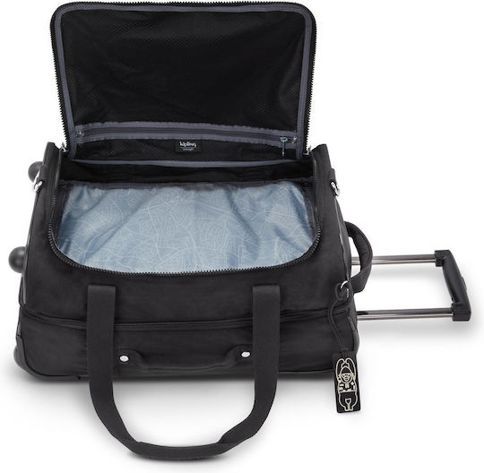 Kipling Teagan Säck Reise 39lt Schwarz mit Rädern Stoff M54xB27.5xH35cm