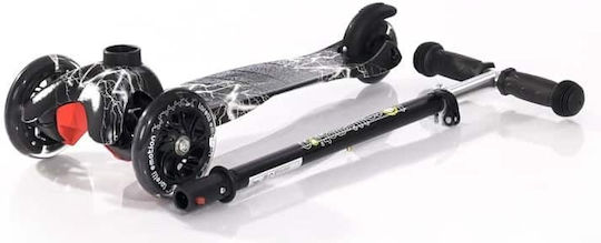 Lorelli Kids Foldable Scooter Mini Black Flash 2-Wheel for 3+ Years Black