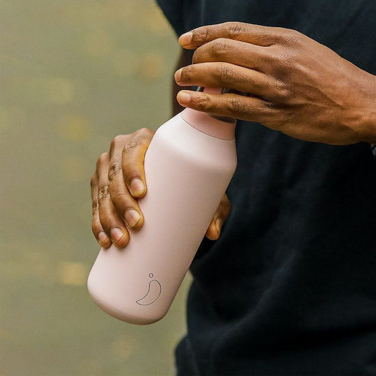 Chilly's Series 2 Μπουκάλι Θερμός Ανοξείδωτο BPA Free 350ml Whale Blue