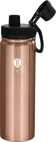 Berlinger Haus Line Aquamarine Edition Μπουκάλι Θερμός Ανοξείδωτο 720ml Rose Gold με Επιστόμιο