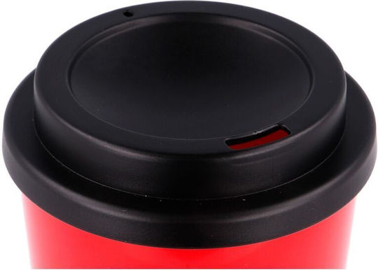 Stor Super Mario Bros Glass Thermos Stainless Steel BPA Free 520ml Red with Mouthpiece