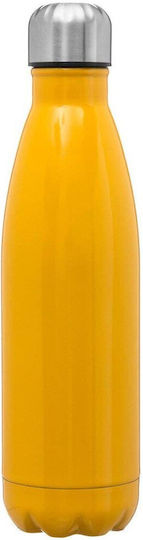 5Five Flasche Thermosflasche Rostfreier Stahl 500ml Gelb