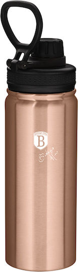 Berlinger Haus Metallic Line Bottle Thermos Stainless Steel 540ml Rose Gold Edition with Mouthpiece