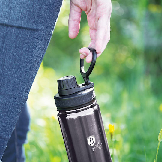 Berlinger Haus Line Carbon Pro Edition Μπουκάλι Θερμός Ανοξείδωτο 540ml Μαύρο με Επιστόμιο