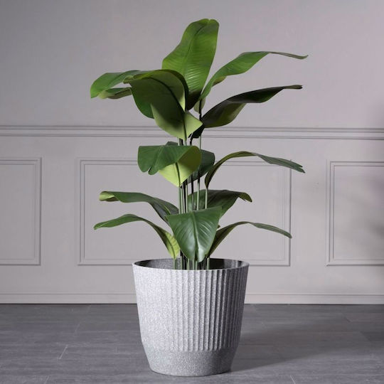 Supergreens Terazzo Κασπώ Πλαστικό Γκρι 45x45x40.5εκ.