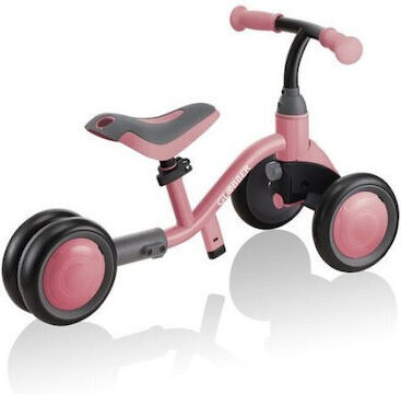 Globber Deluxe Превозно Средство с Ръкохватка за Родител 3 в 1 за 1-3 Години Розово