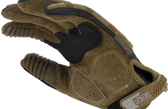 Mechanix Wear M Pact Brown SM Γάντια Εργασίας Καφέ Συνθετικού Δέρματος
