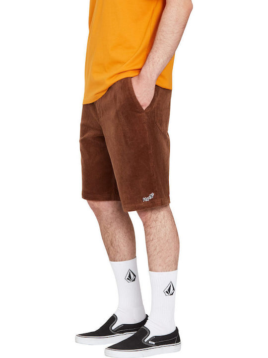 Outer Spaced 21 Αθλητική Ανδρική Βερμούδα Burro Brown