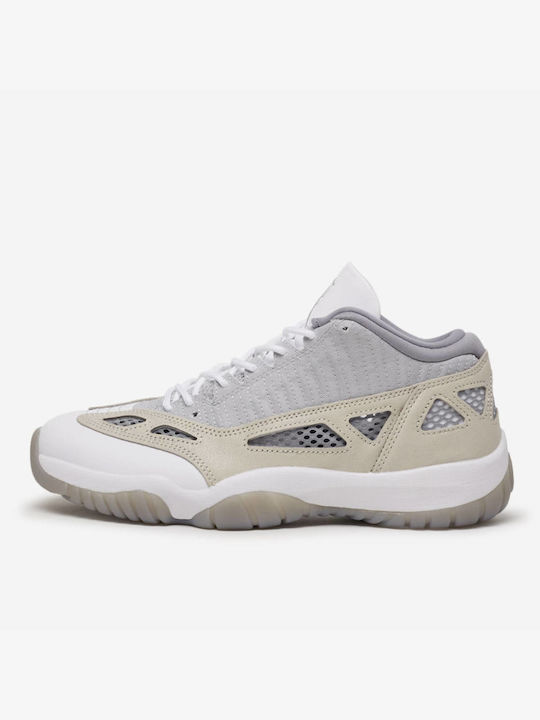 Air  11 Retro Low IE Sneakers Light Orewood Brown / White / Cement Grey / Neutral Grey