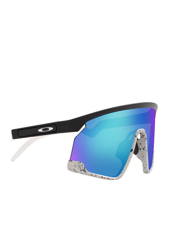 Oakley Bxtr Unisex Sunglasses with Black Plastic Frame and Light Blue Lens OO9280-03
