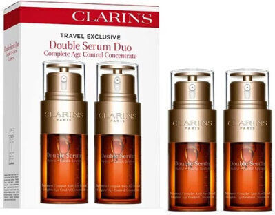 Clarins Double Hydric & Lipidic System 2 x Anti-aging Serum Face for Radiance 50ml